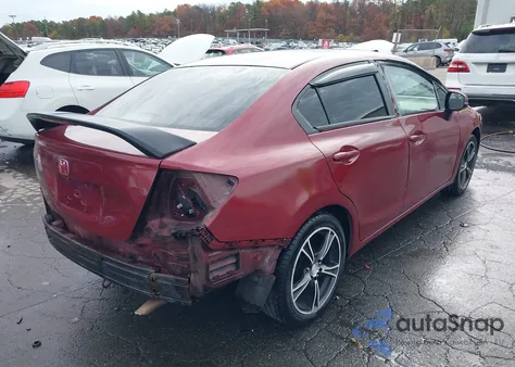 2012 Honda Civic Lx z USA, uszkodzony, nr VIN JHMFB2F57CS003049